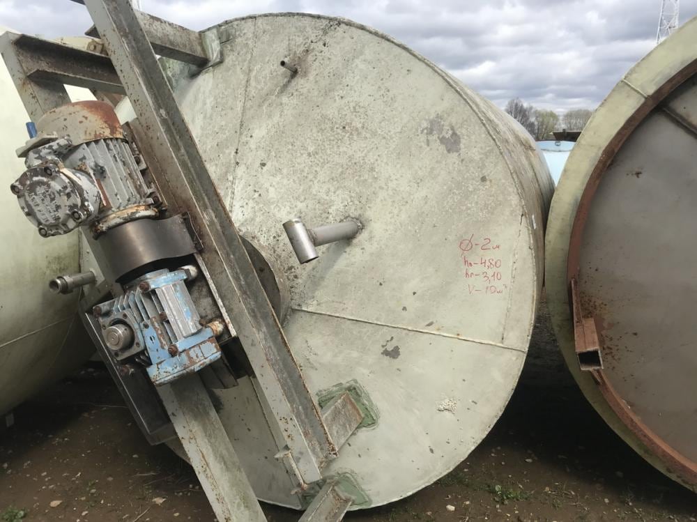 Емкость одностенная 10 куб.м. инв.8331