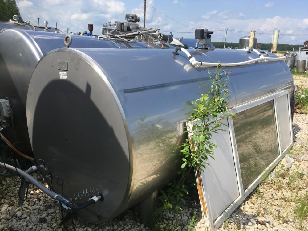 Танк-охладитель Г6-ОРМ-5000 без установки охлаждения 5000л инв.6599