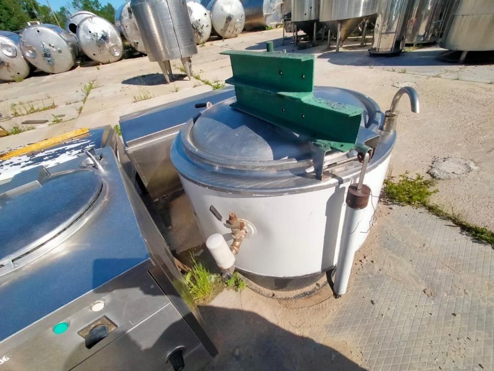 Котел пищеварочный КПЭ-250 инв.7710