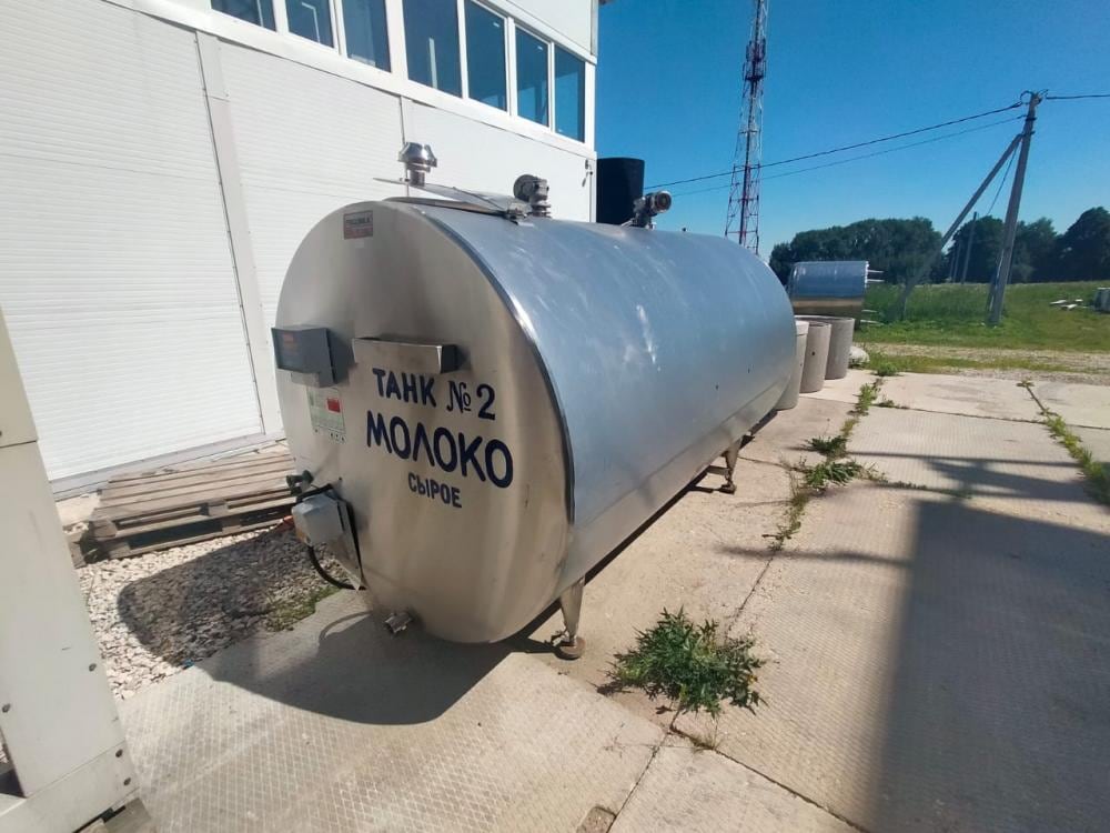 Танк-охладитель Frigomilk с установкой охлаждения 5000л инв.5982