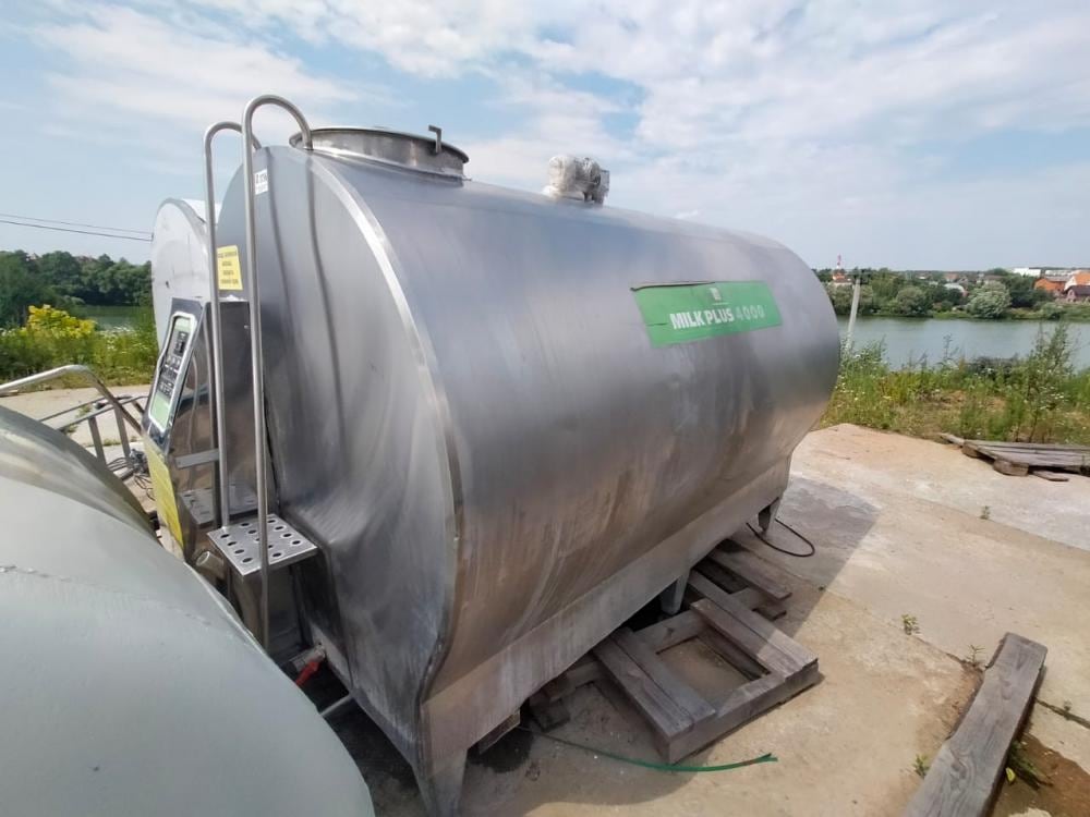 Танк охладитель Милк плюс 4000 без холодильной установки.