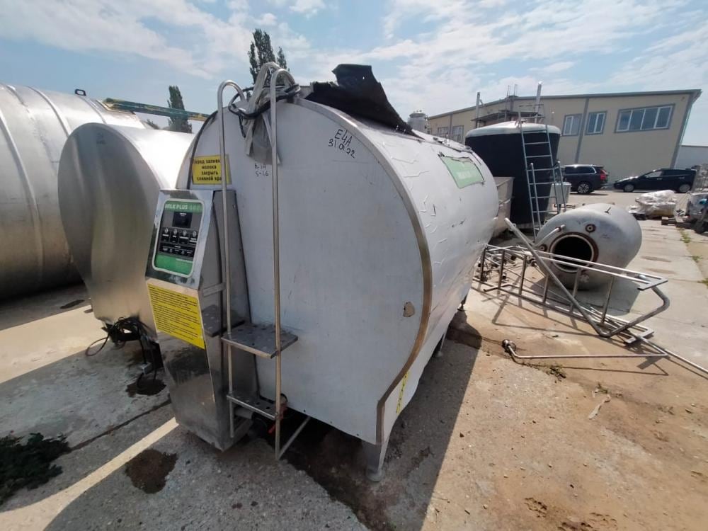 Танк охладитель Милк плюс 4000 без холодильной установки е.1755