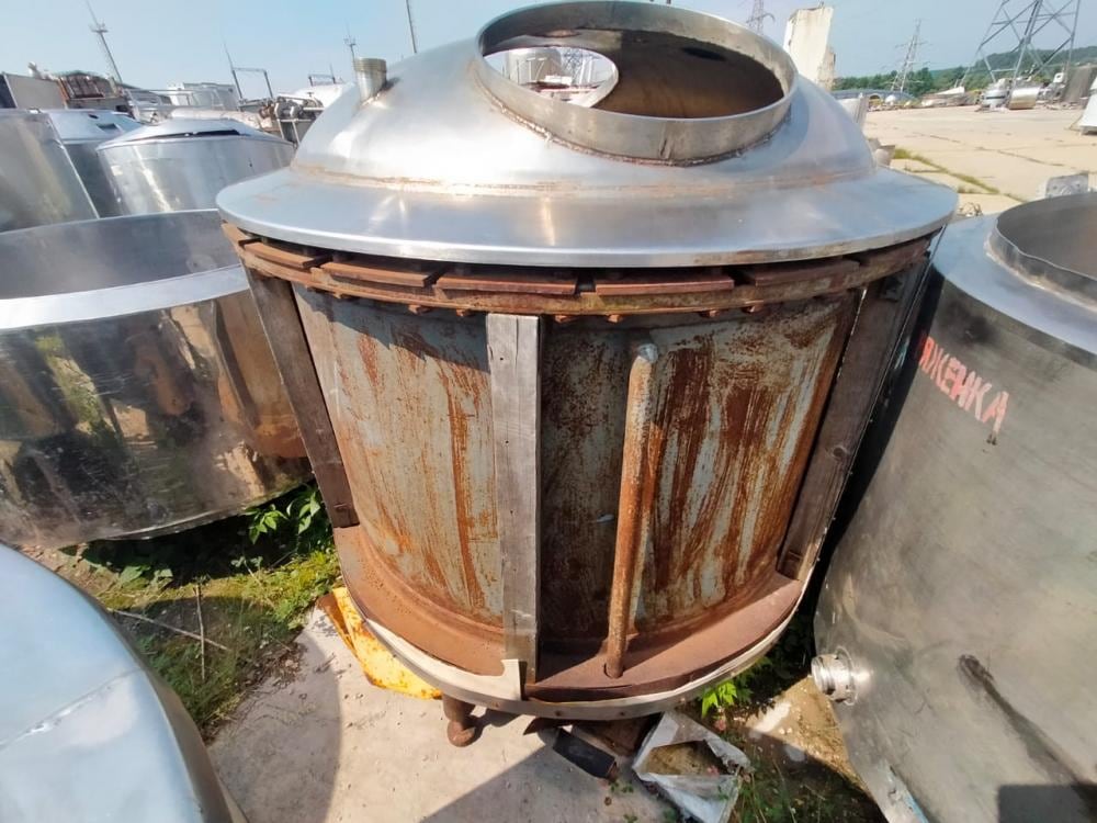 Емкость 1000 литров с рубашкой инв.7594