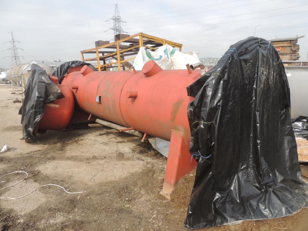 Кожухотрубный испаритель инв.5784