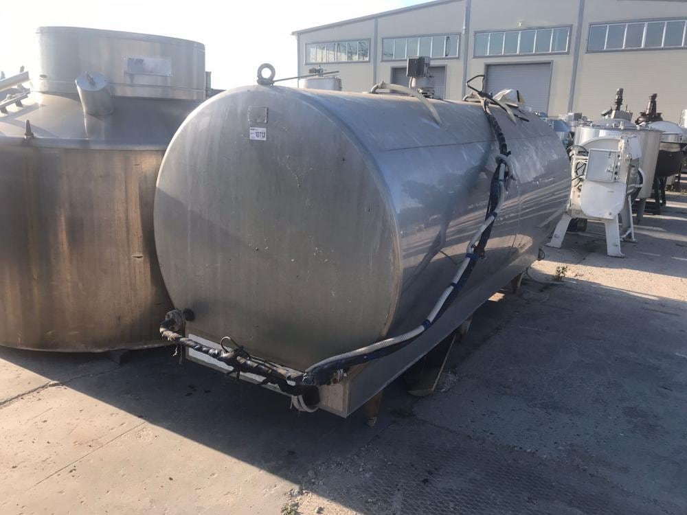 Танк охладитель Г6-ОРМ 3500л с холодильной установкой инв.10713