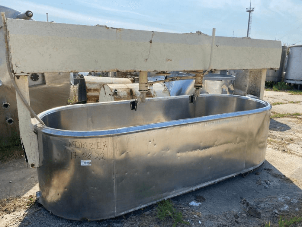 Сырная ванна 2500л инв.10780