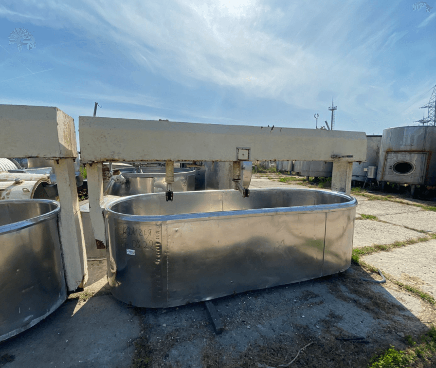 Сырная ванна 2500л инв.10781