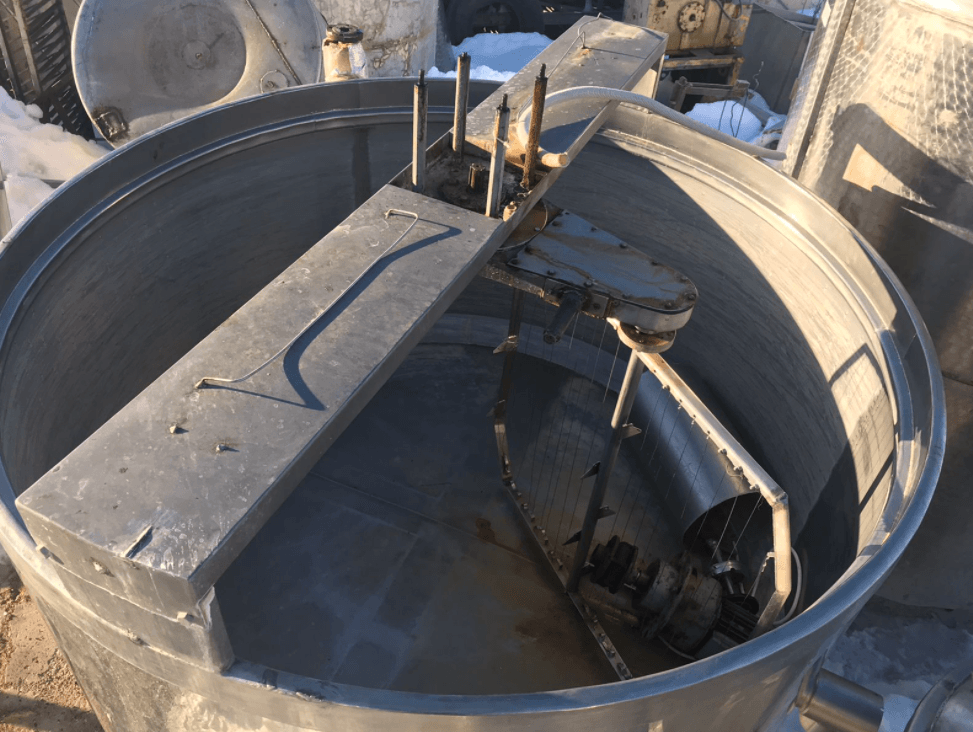 Сырная ванна 2500л инв.7431