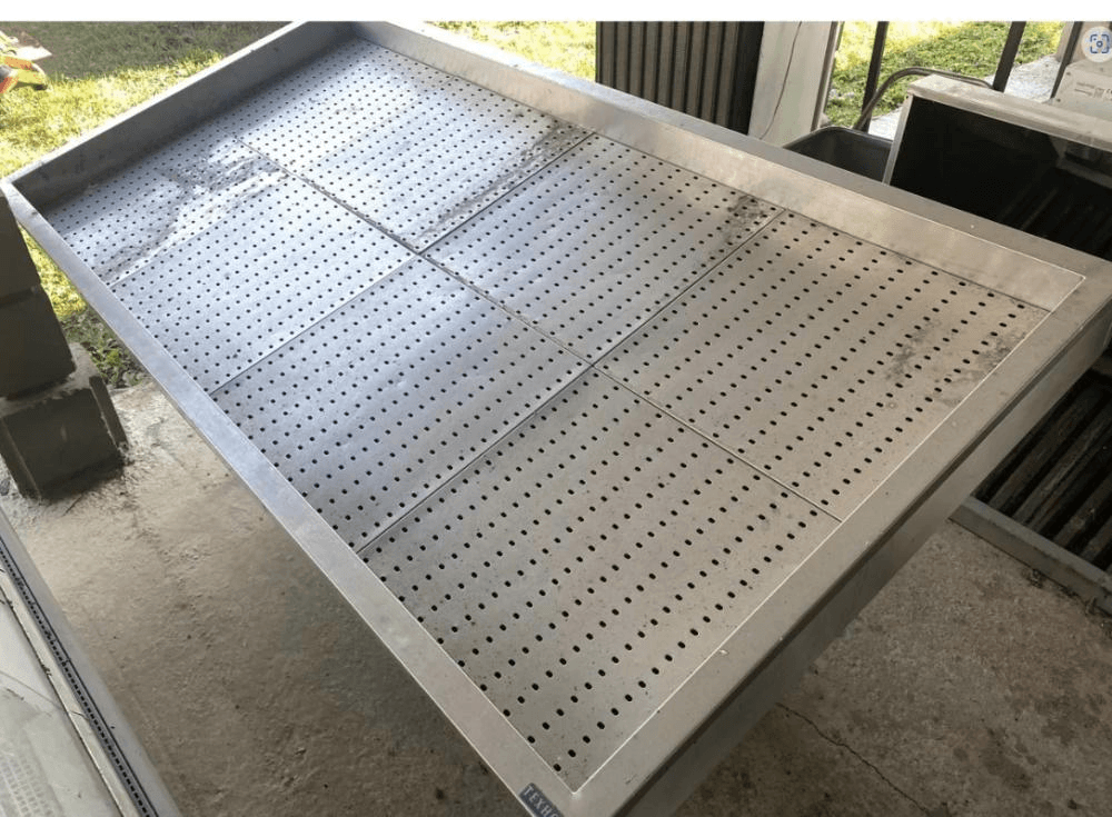 Холодильный стол для рыбы