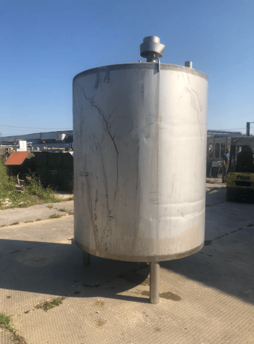 Емкость 4 куб.м. с рубашкой инв.8158