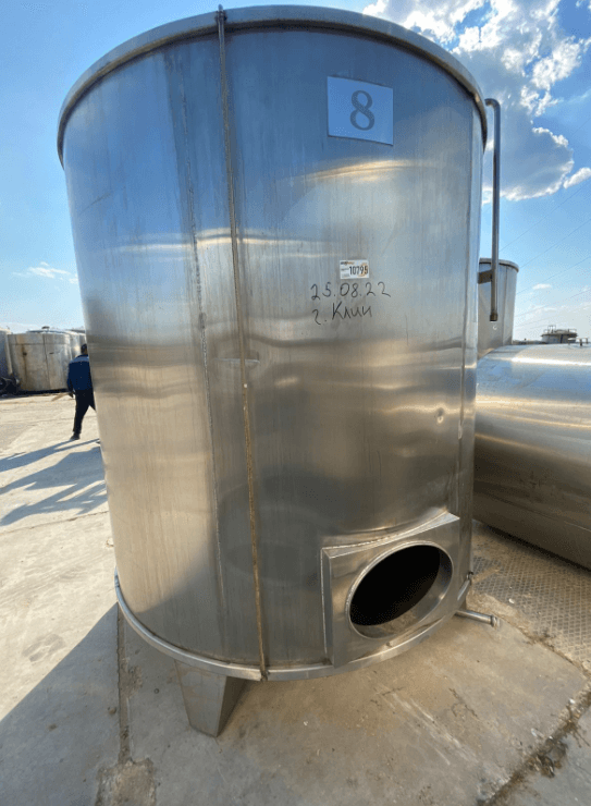 Емкость одностенная.6300л инв.10795