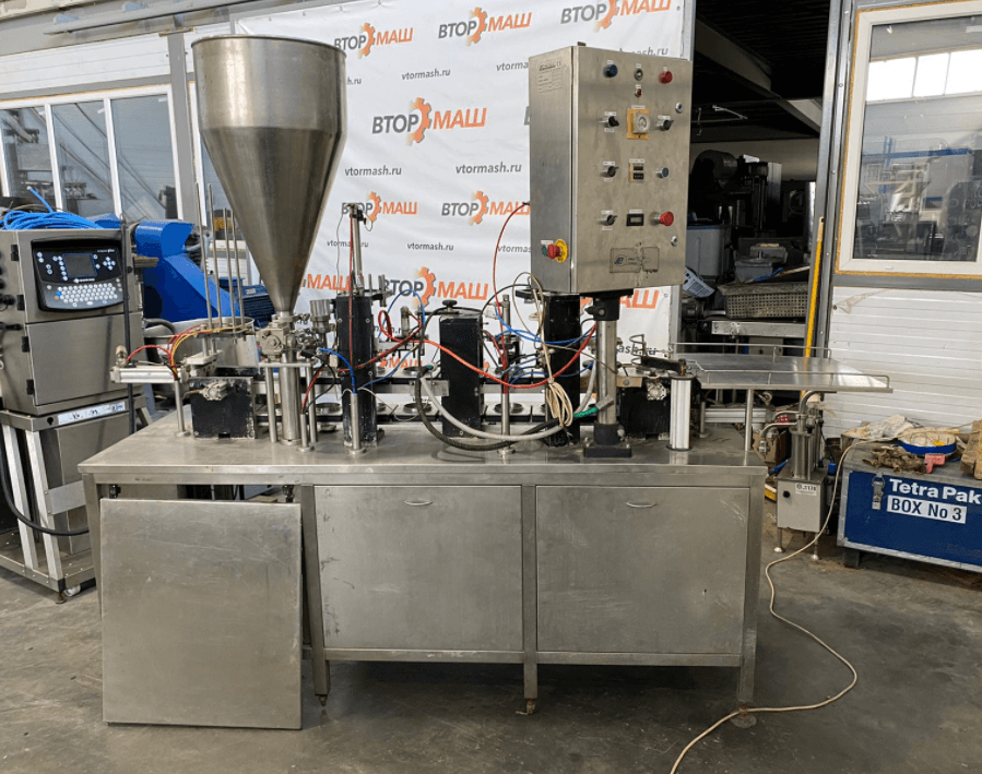 Фасовочный аппарат Pack Line PXG-195 линейный, стакан 95мм  инв.11045