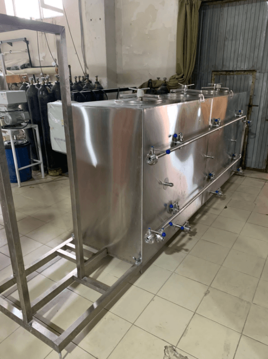 Сип мойка 3 ёмкости по 500 литров