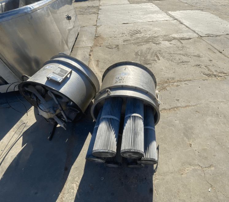 Рукавной фильтр, картриджи INFASTAUB AJV 640-490-7 Р инв.10787