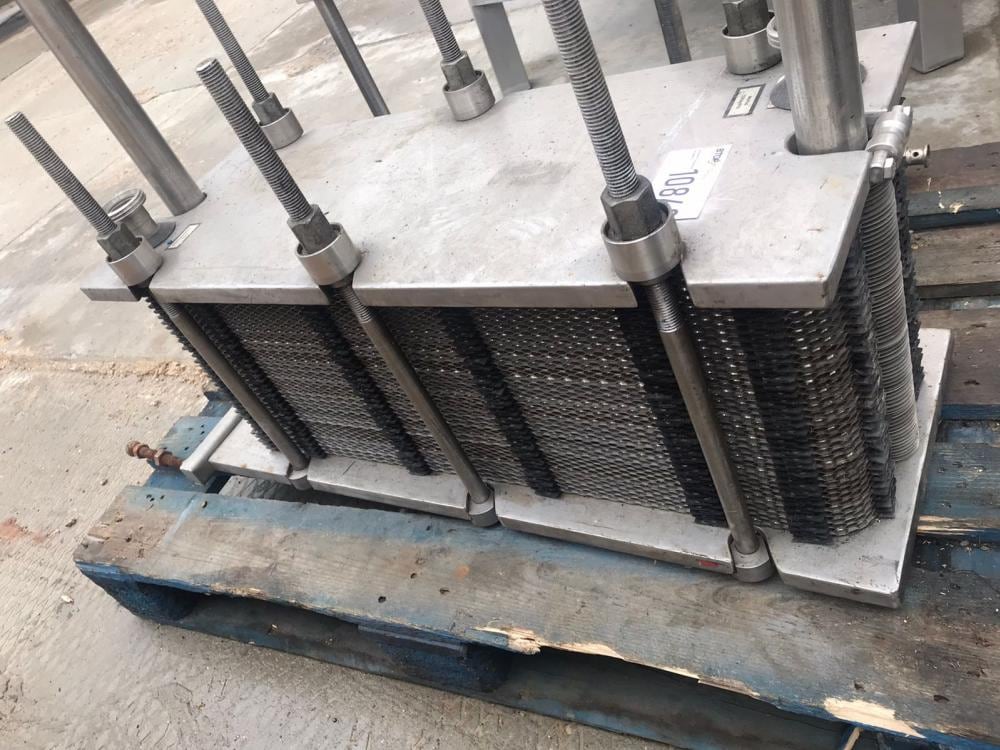 Теплообменник пластинчатый 5т Славутич инв.10849