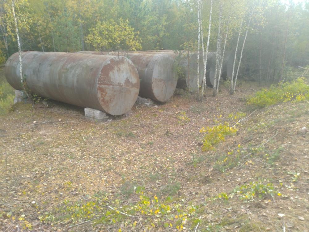 Емкость стальная 50куб.м.