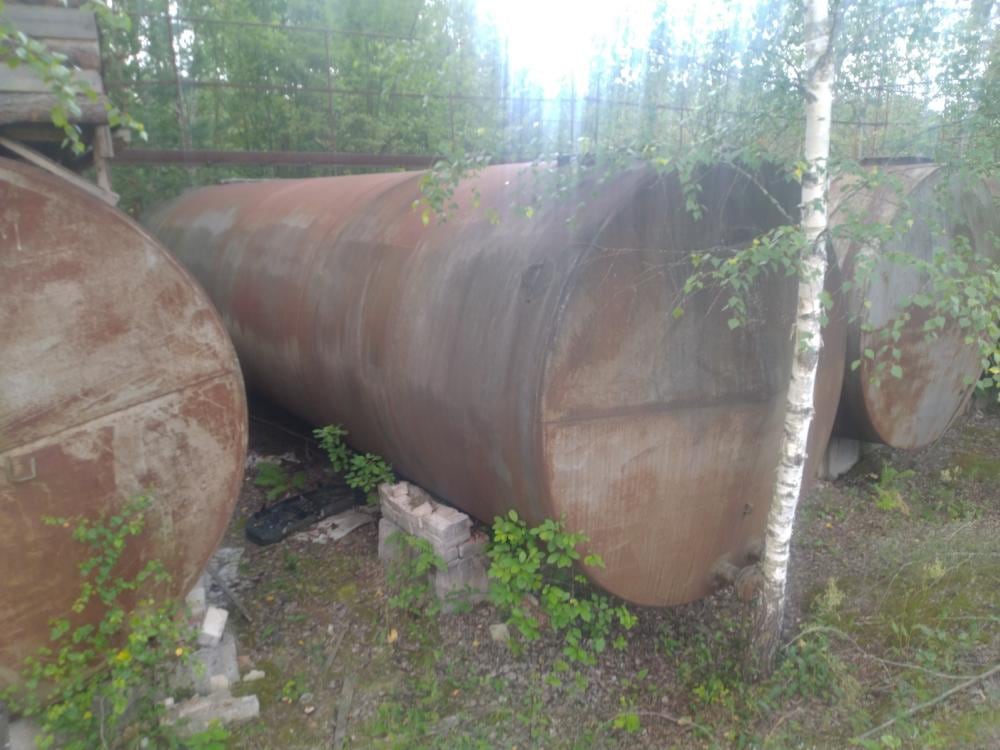 Емкость стальная 60куб.м с ребрами жесткости