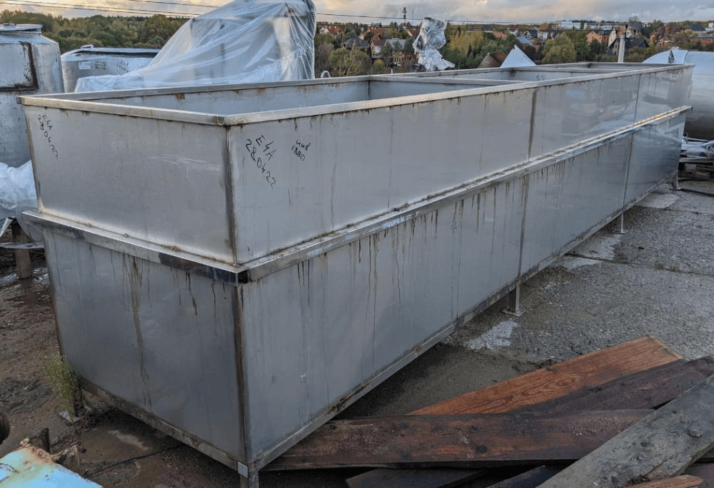 Ванна нержавеющая,  6 куб.м е.1880