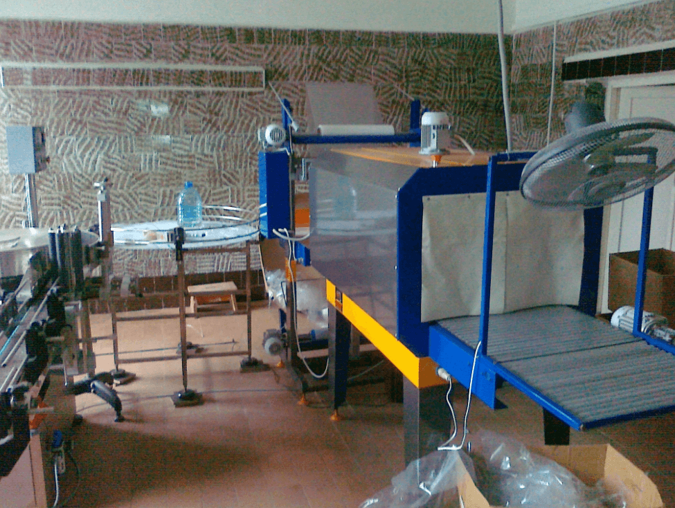 Линия розлива газ.воды в ПЭТ 700 бут/час инв.9936