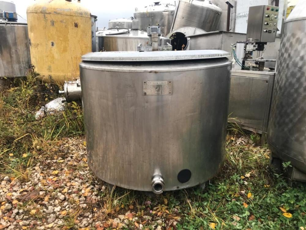 Танк-охладитель 500л alfa laval инв.6594