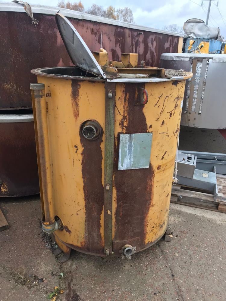 Емкость с рубашкой 1000л инв.11122