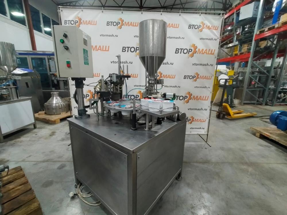 Фасовщик жидких и пастообразных продуктов АЛЬТЕР, стаканчик 95мм инв.4178