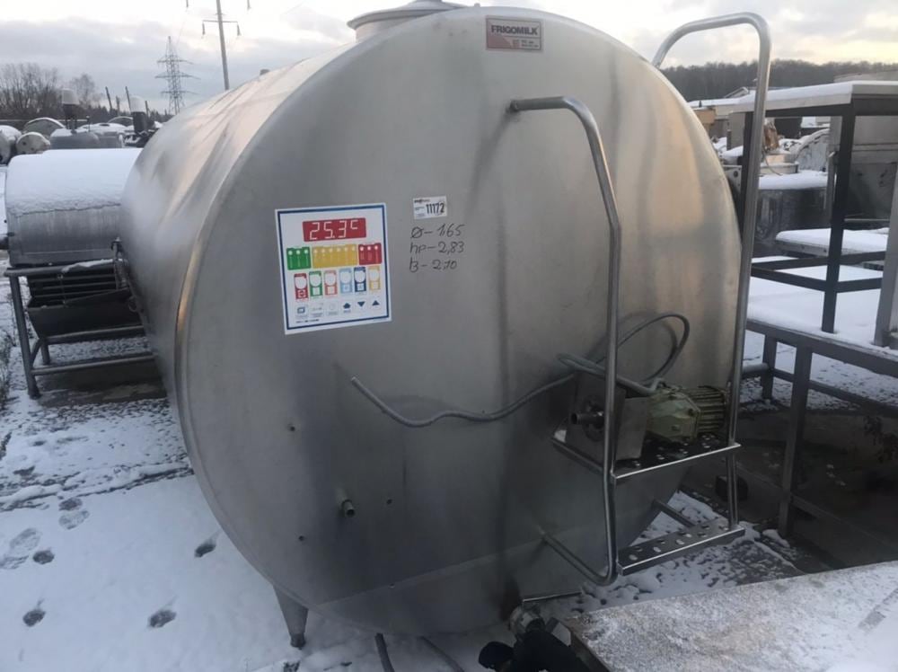 Танк-охладитель Frigomolk 5000 литров с холодильным агрегатом инв.11172
