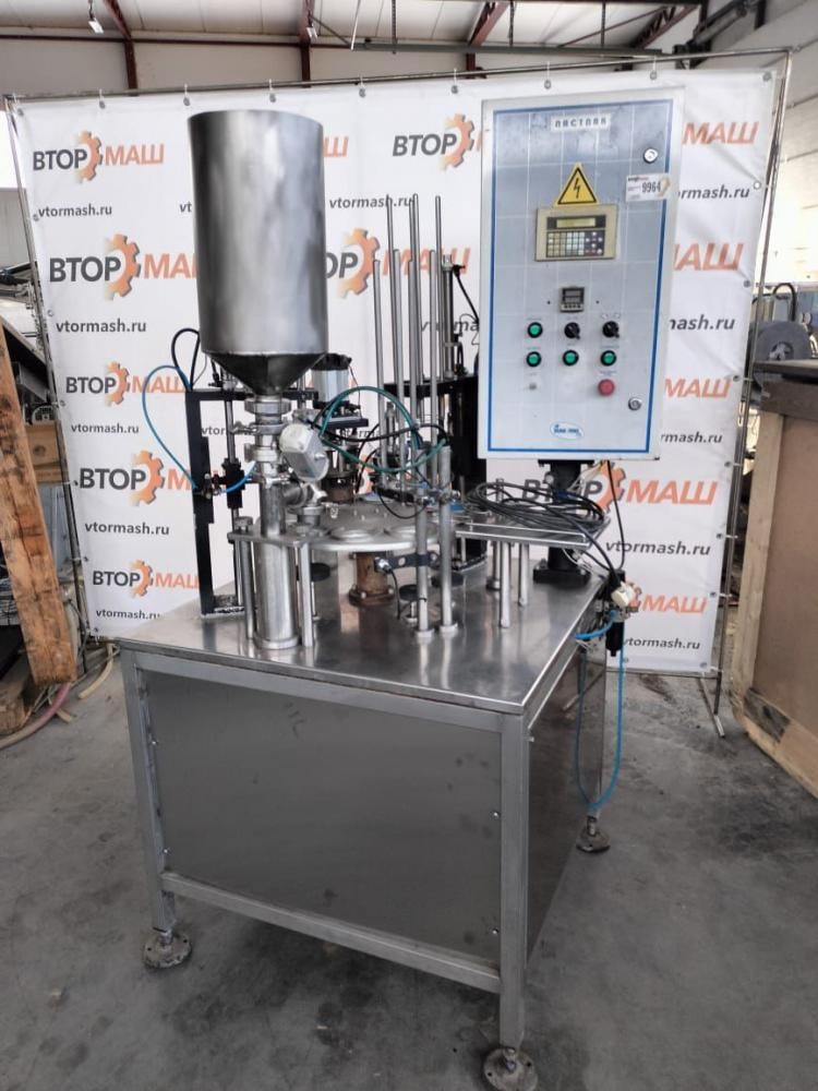 Фасовочный автомат Паст Пак в стаканчик 95мм инв.9964