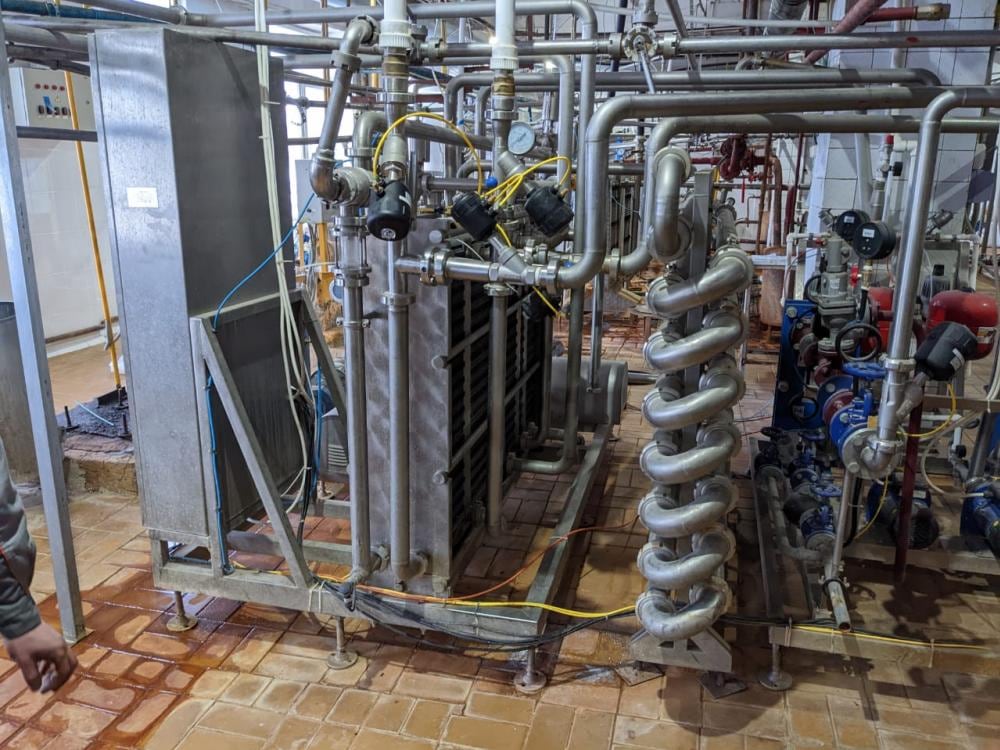 Пастеризационно-охладительная установка 10т