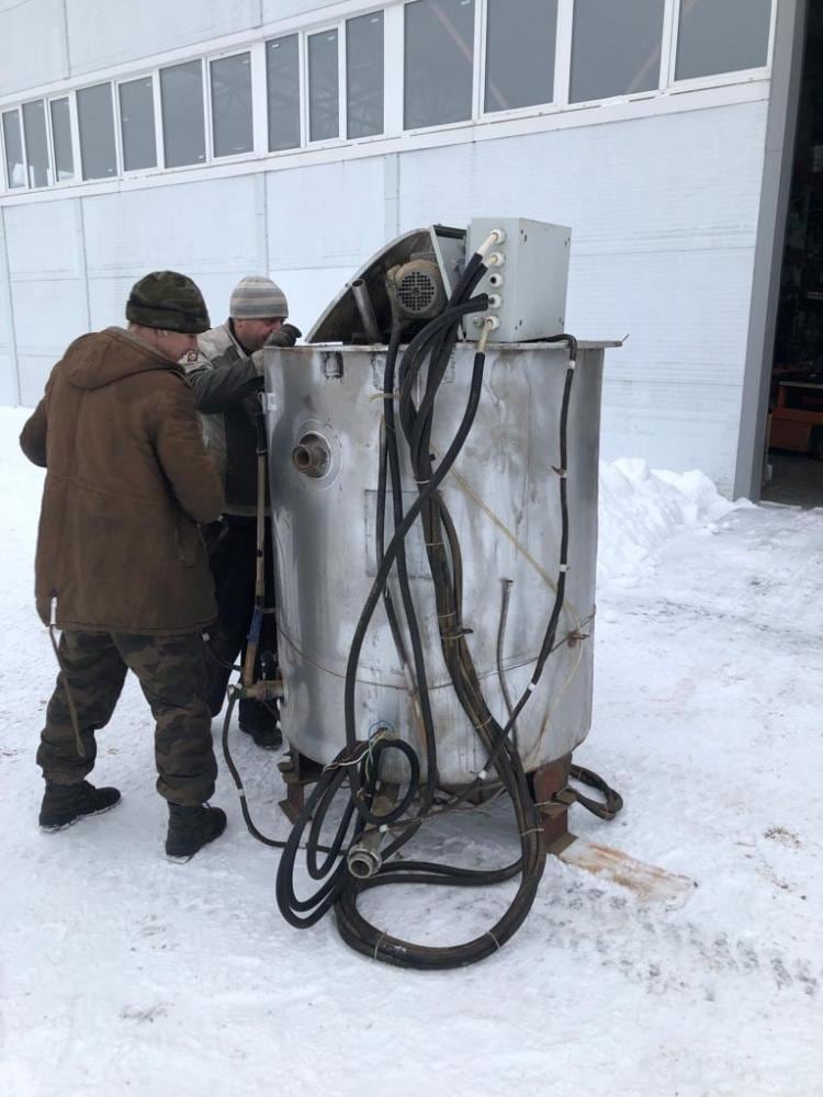 Емкость ВДП-800 с ТЭНами инв.8453