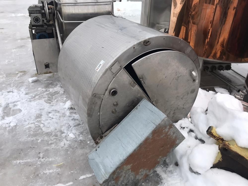 Емкость заквасочник ОЗУ-630л инв.10974