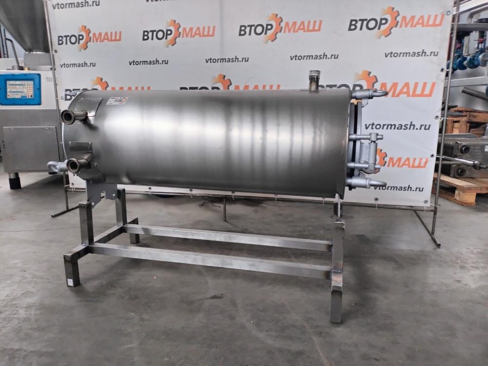 Пастеризатор Т1-ОУК-5 односекционный, нерж рама инв.9100