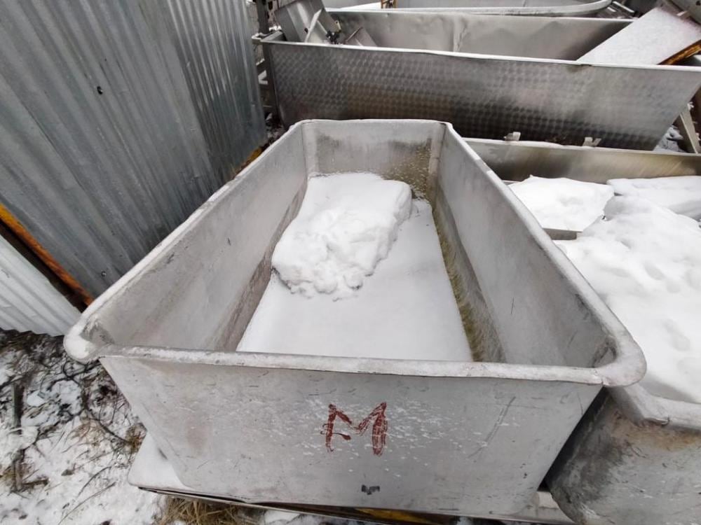 Ванна алюминий 550л инв.11215