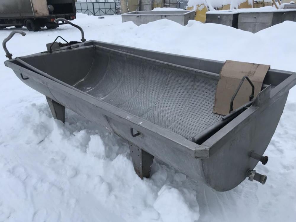 Ванна творожная 2,5м3 с сеткой инв.6284