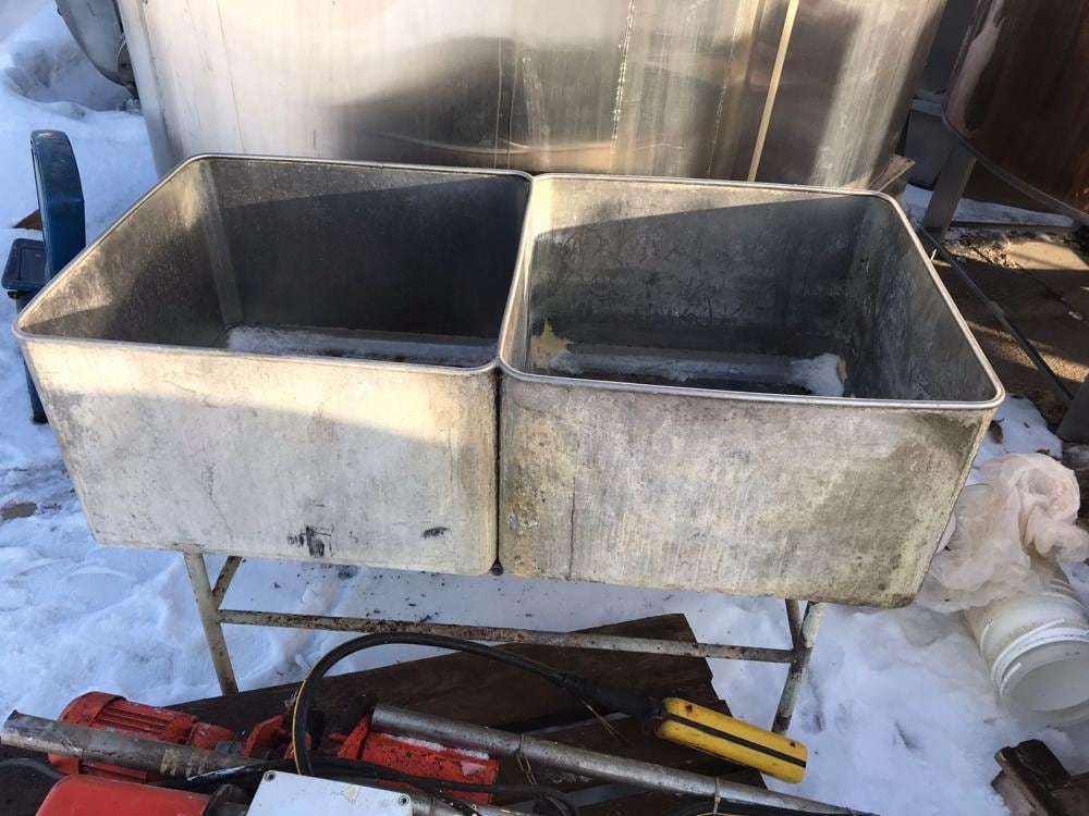 Ванна двух-секционная 280л инв.11266