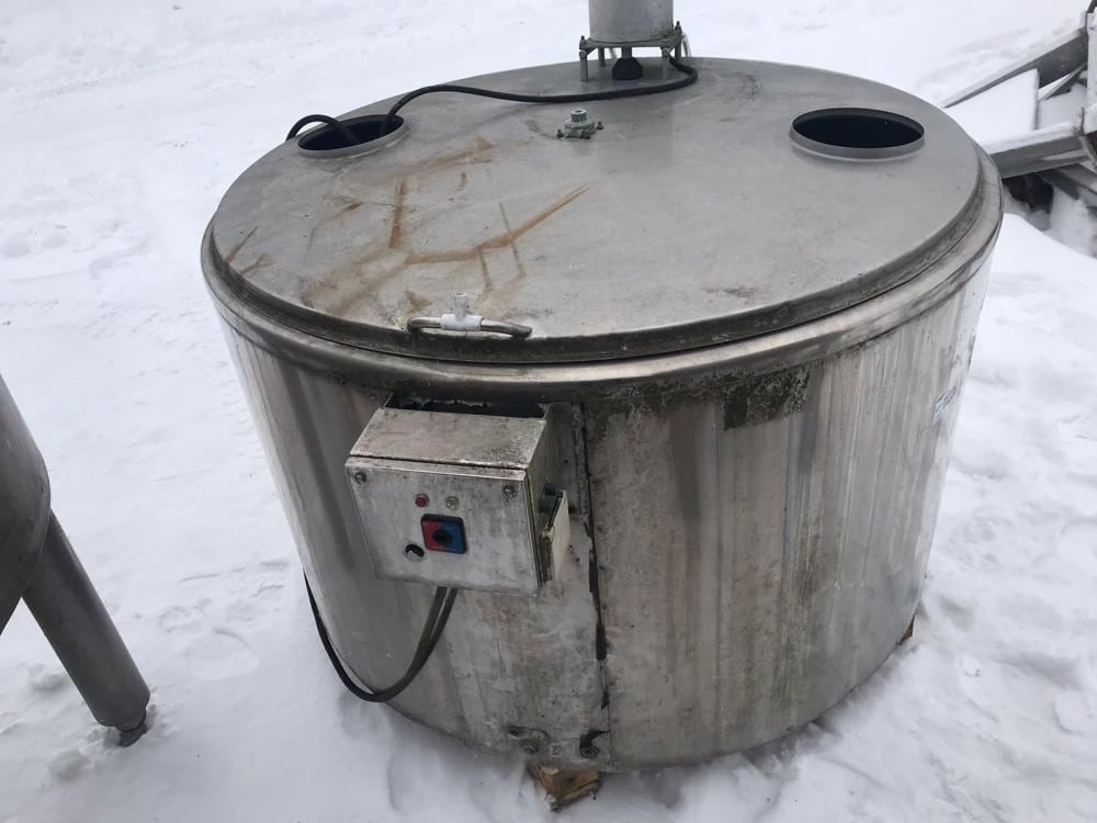 Емкость 700л с рубашкой  инв.11226