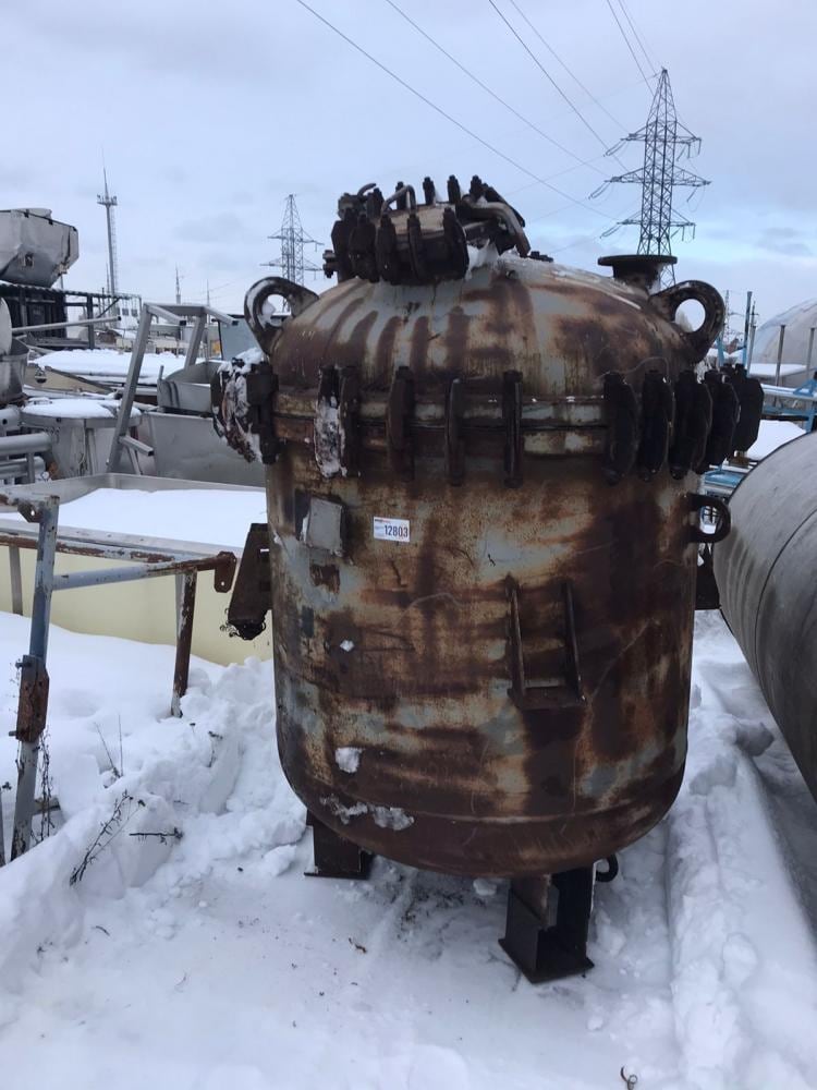 Сборник эмалированный СЭРН-1,6-2 1,6 куб.м  инв.12803