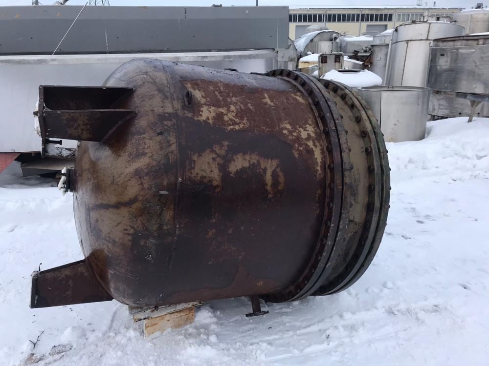 Реактор эмалированный 2м3 инв.12802