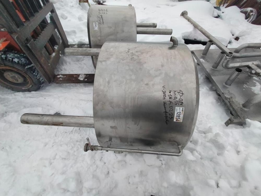 Емкость 300л с рубашкой, ТЭНы инв.12854