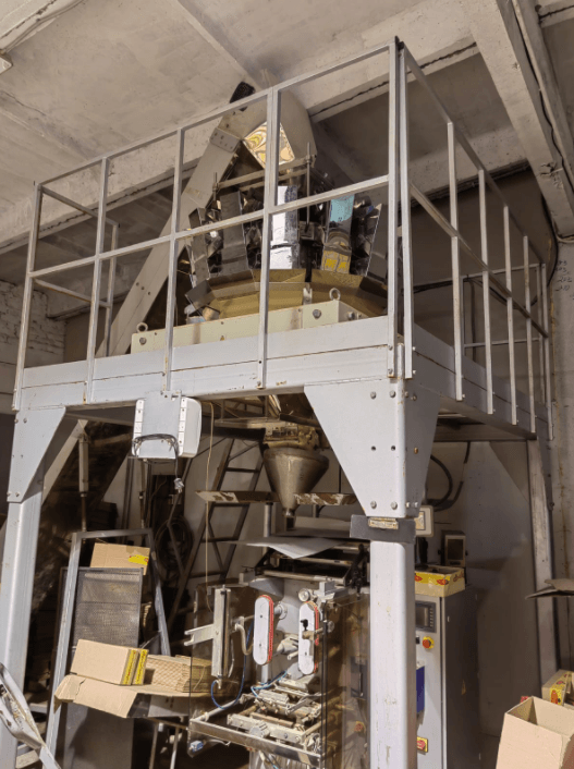 Мультиголовочный фасовочный комплекс 11 дозаторов