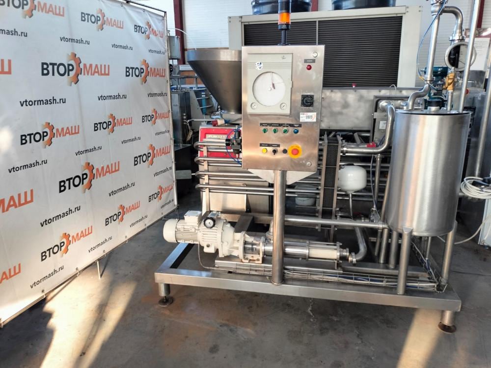 Пастеризатор D35Hx40/1p-SC-S до 4т/час инв.9909