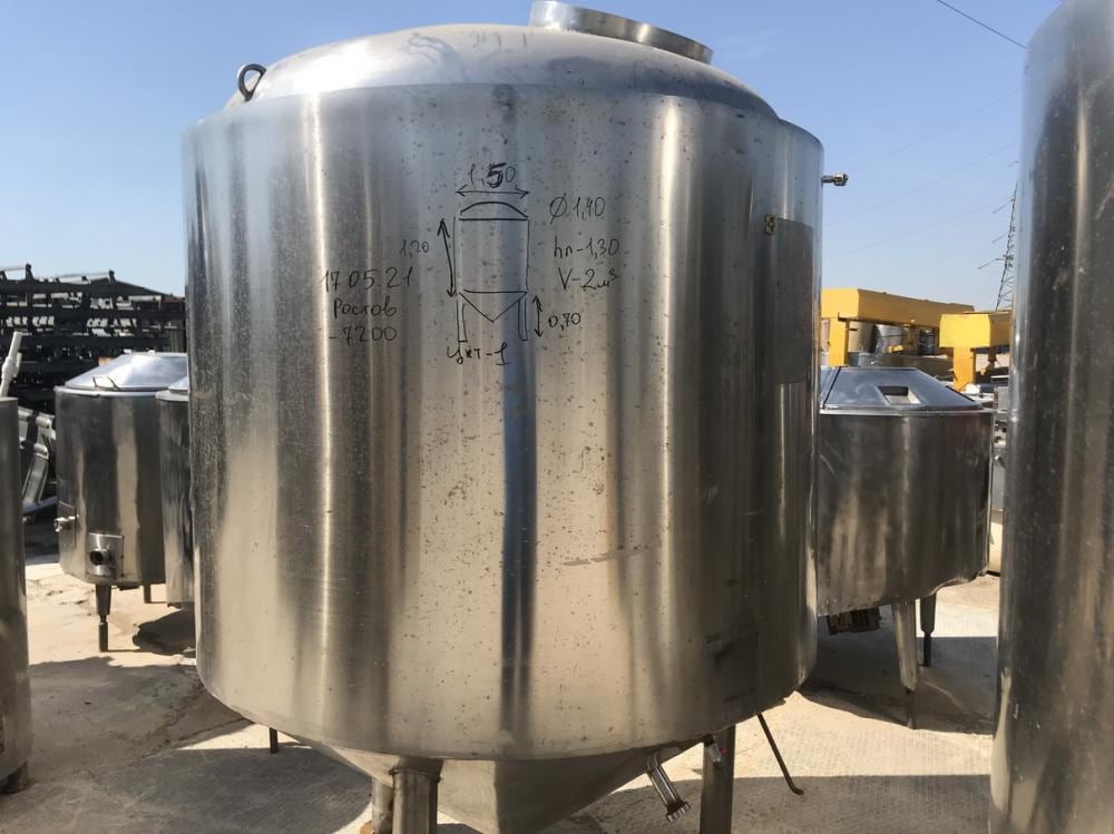 ЦКТ, емкости объемом  2куб.м.