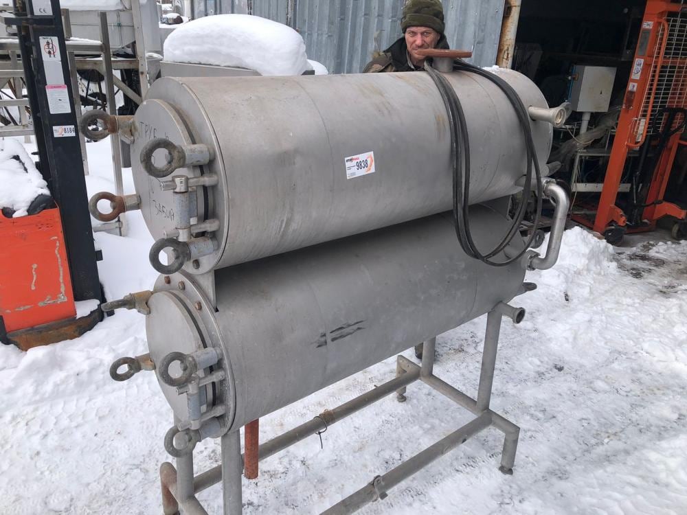 Трубчатый теплообменник 10 т Т1-ОУТ инв.9838