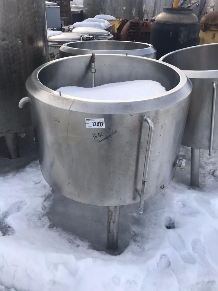 Емкость 300л с рубашкой и тэном инв.12817