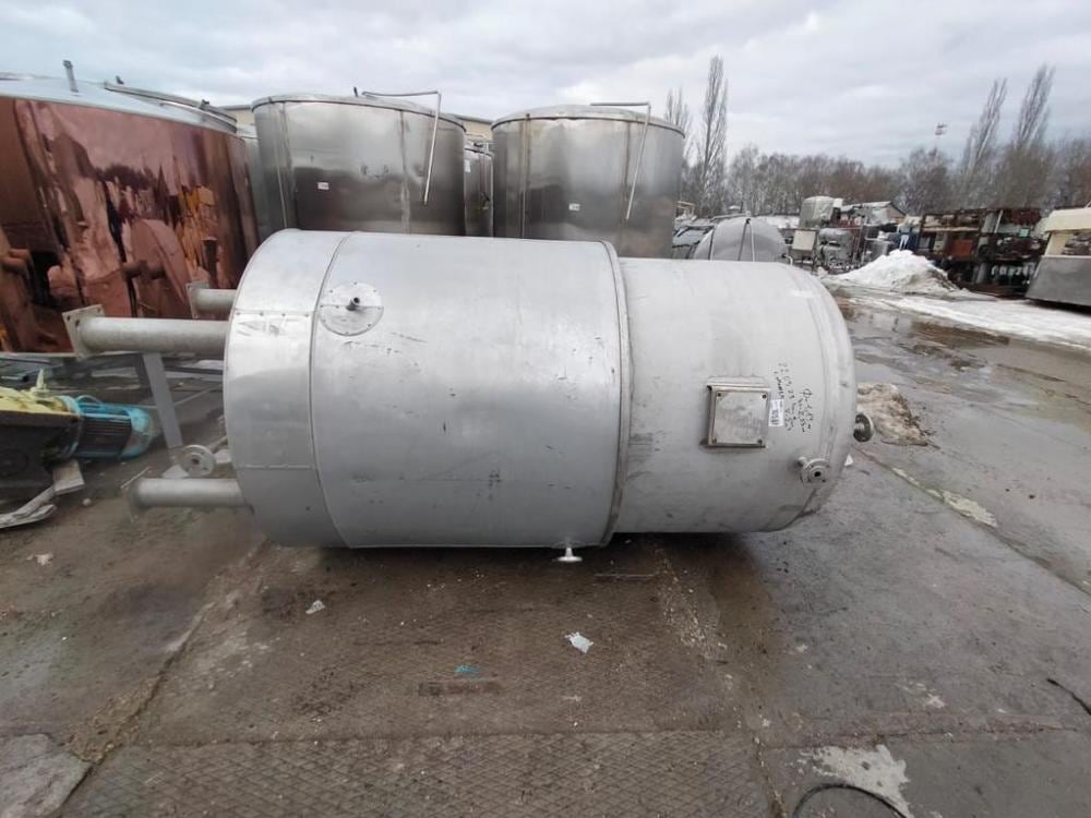 Емкость 2м3 с рубашкой утеплённая инв.10581