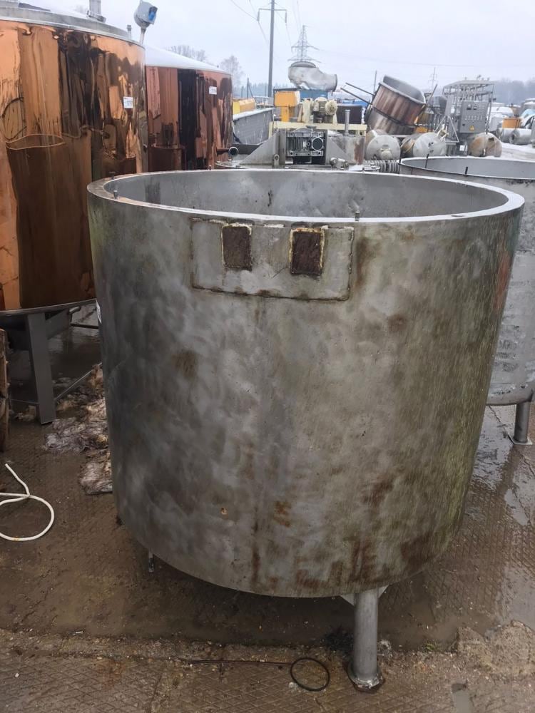 Емкость ОПБ-1000 с рубашкой инв.10568