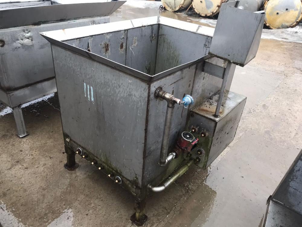 Жиротопка объемом 650л, нагрев ТЭНы инв.10564