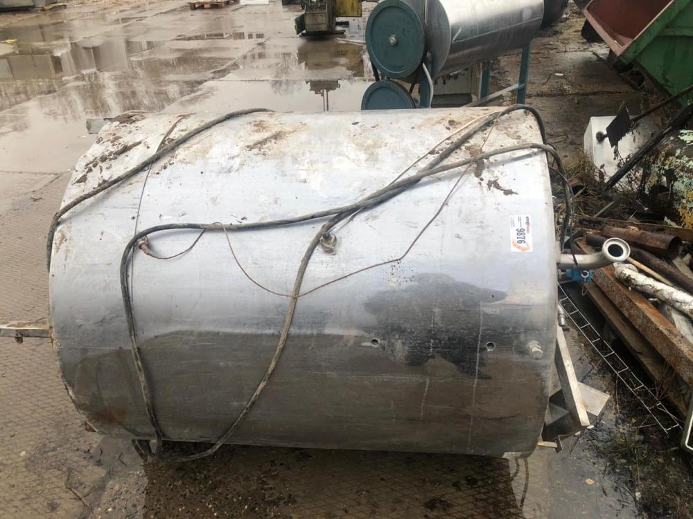 Емкость 660л с рубашкой, с пультом инв.9876