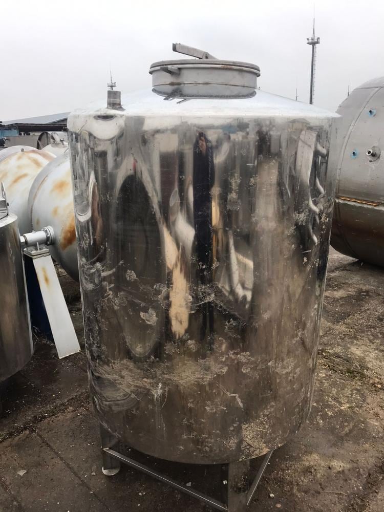 Емкость одностенная 1000л инв.10551