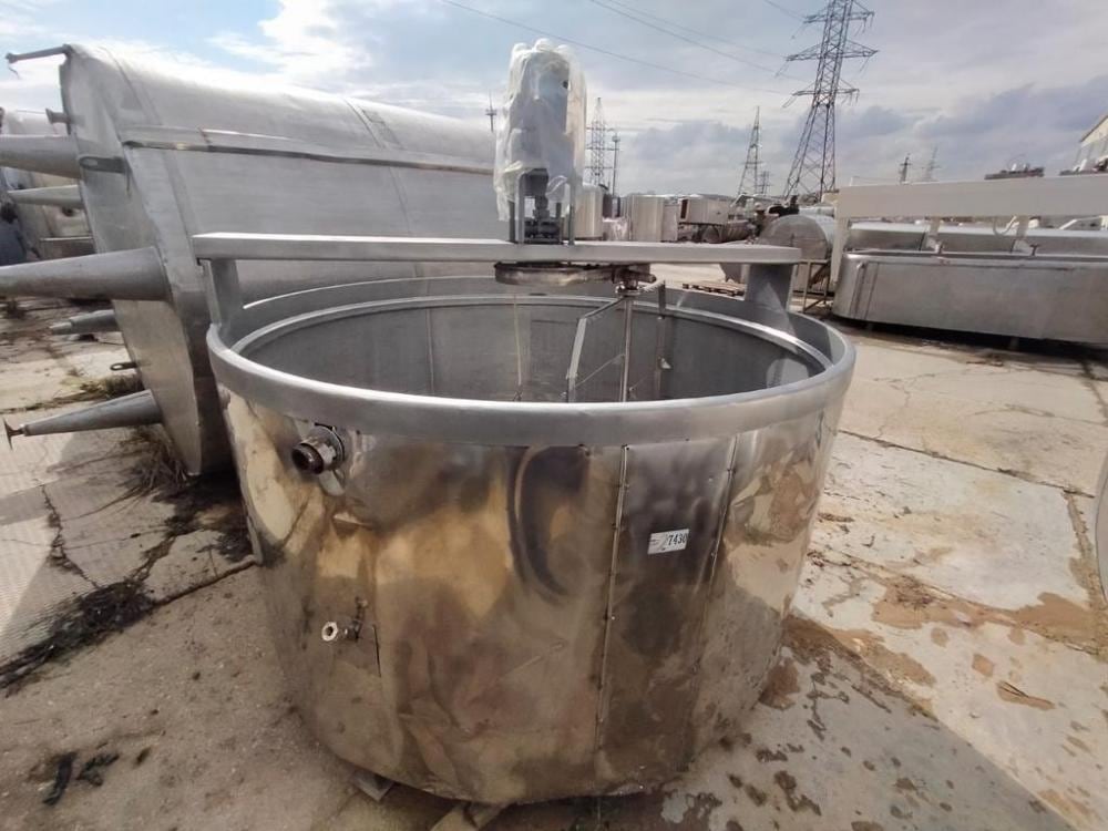 Сырная ванна 2500л. инв.7430